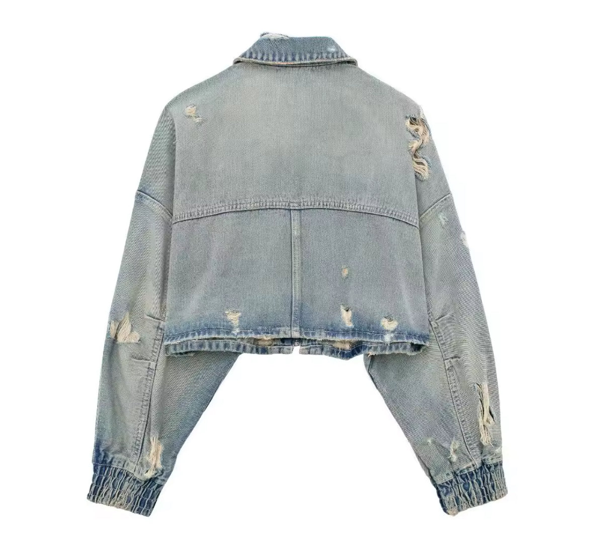 Bades Frayed Jean Jacket