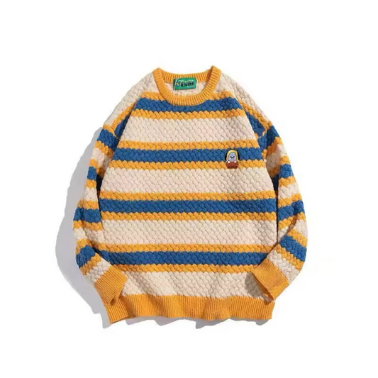 Bades Colorful Striped Sweater