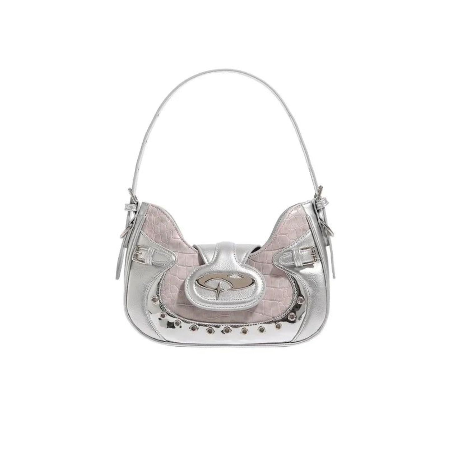 Bades Stylish Silver Colored Bag