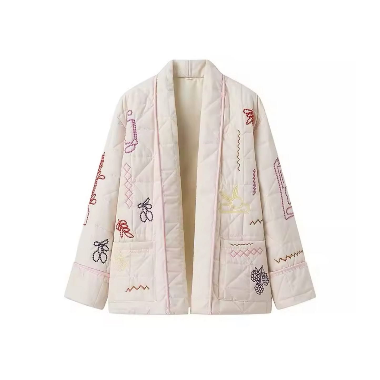 Bades Embroidered Quilted Jacket