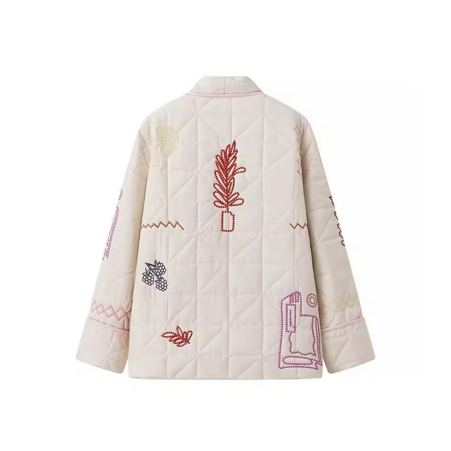 Bades Embroidered Quilted Jacket