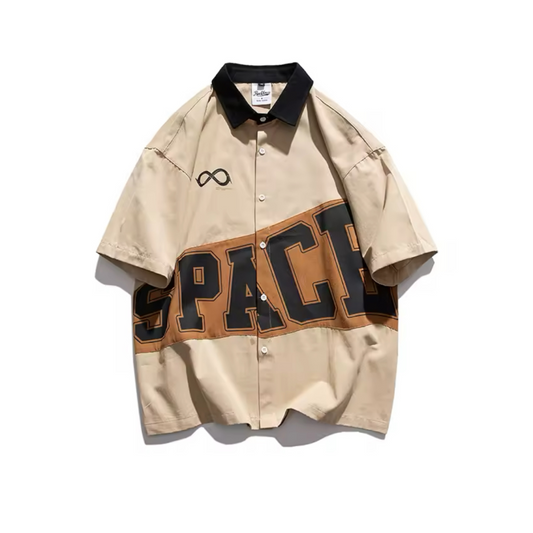 Bades "SPACE" Printed Oversize Shirt