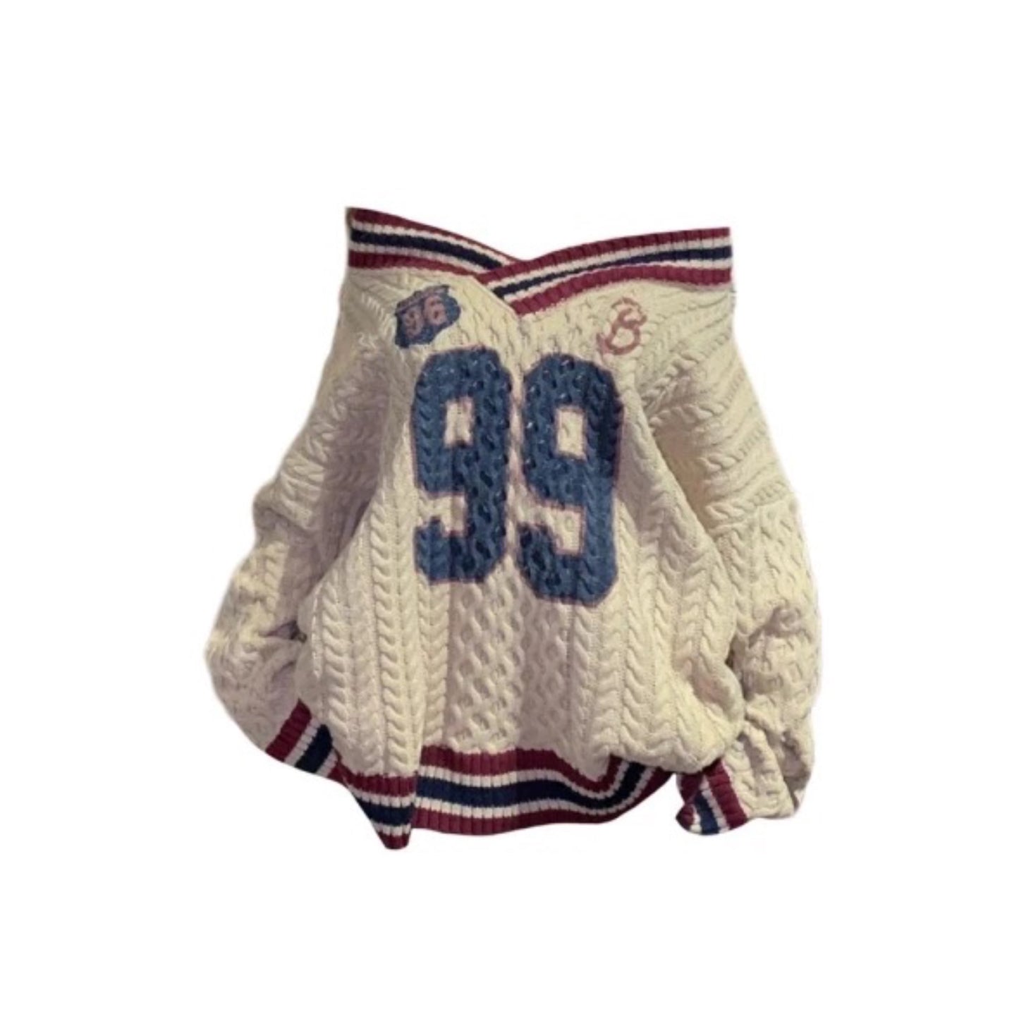 Bades Vintage Style Accident Sweater