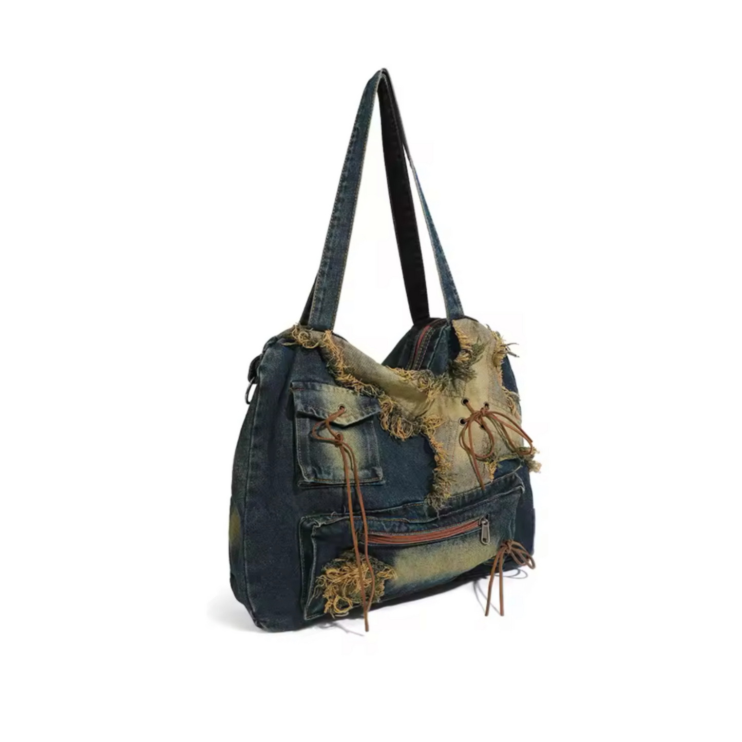 Bades Vintage Style Denim Bag