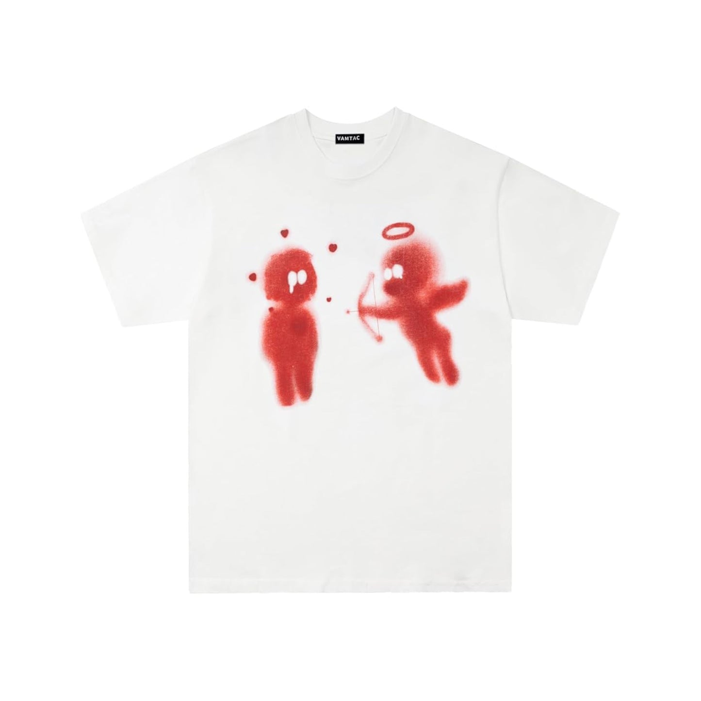 Bades Cute Cupid Graphic Oversized T-Shirt