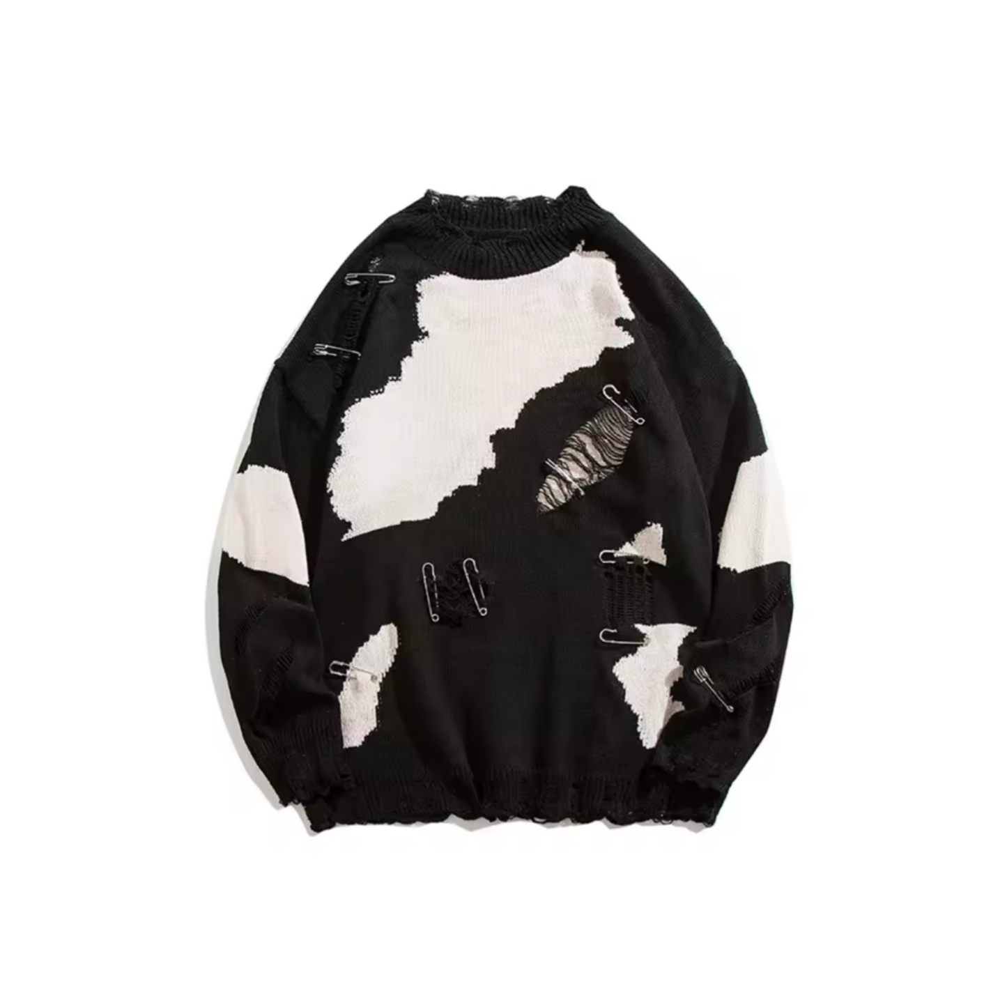 Bades Modern Frayed Sweatshirt