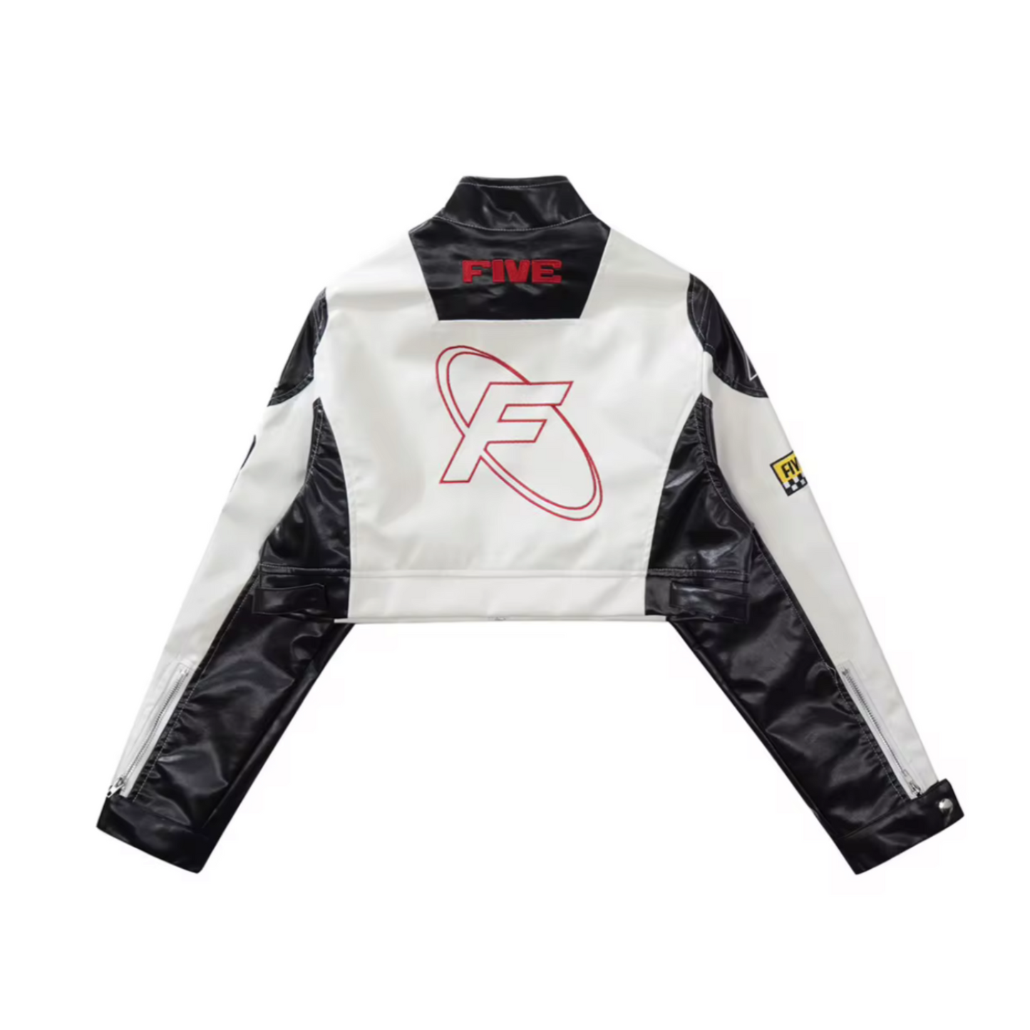 Retro Racer Crop Jacket