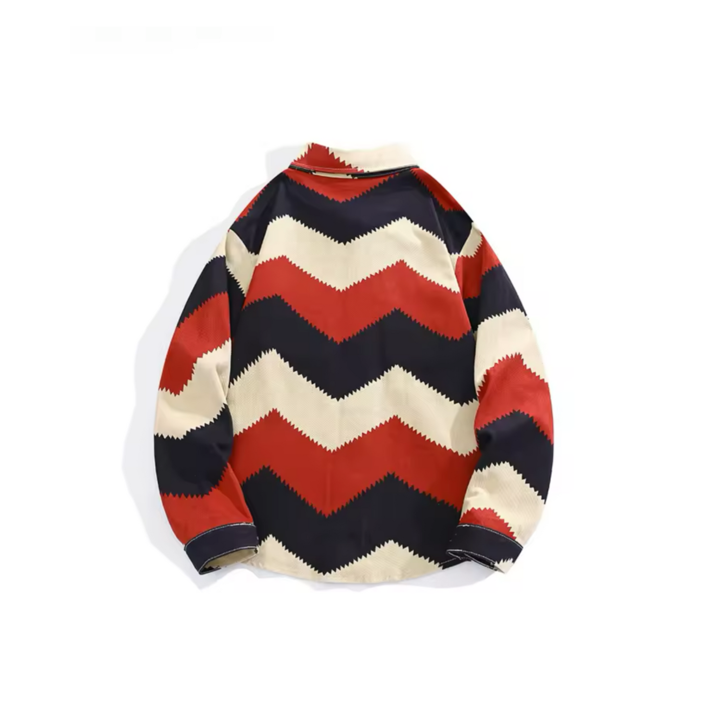 Bades Striking Zigzag Pattern Jacket